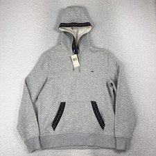 Michael Kors Hoodie Jacket Womens M Gray Pocket Pullover Sweatshirt NWT 118 Fl