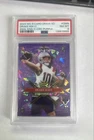 2024 Drake Maye RC Wild Card 5 Card Draw 4/4; Single King Of Clubs-Purple