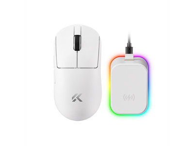 MCHOSE A7 V2 Pro Plus Tri-Mode Lightweight Gaming Mouse, Dual 8K Wired/Wireless,