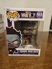 Funko Pop! Marvel What If? Zombie Iron Man 944 Vinyl Figure DOUBLE BOX SHIPPING 