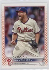 2022 Topps Series 1 Orange Star /99 Ian Kennedy #102 b4d