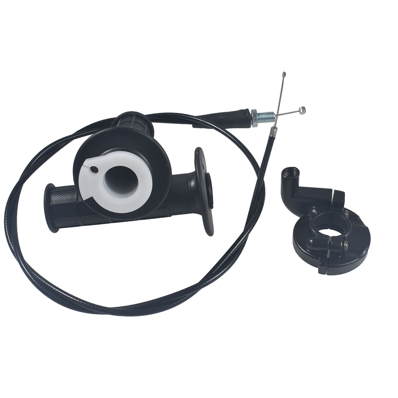 Kit For Coleman CT200U Trail 200 Mini 196cc Bike Throttle Hand Grips Cable Clamp