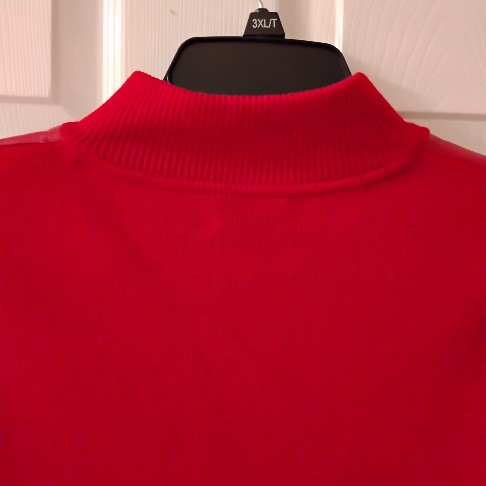 Pendleton Jacket Womens Large Red Leather Wool Kn… - image 7