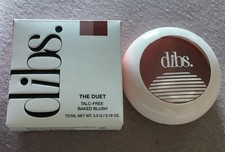dibs. The Duet Baked Blush Backstage Talc-Free Vegan Cruelty-Free 5.5g Duo