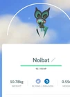 Pokémon Go-Shiny Noibat-Halloween Headband-Trade Registered Or 30 Days !