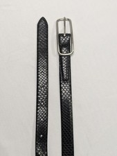 Gap Women's Belt XS Small Brown VTG Leather Broken in Rugged Jeans Ladies 35"