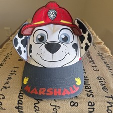 Nickelodeon Paw Patrol Marshall Spellout Firefighter Dalmatian Floppy Ears