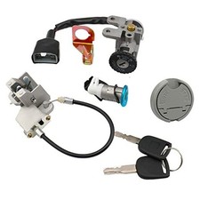 GY6 50cc Ignition Switch Key Lock Gas Tank Cap Set for TaoTao Roketa Peace
