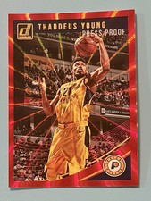 2018-19 DONRUSS PRESS PROOF RED LASER /99 Thaddeus Young Pacers #132
