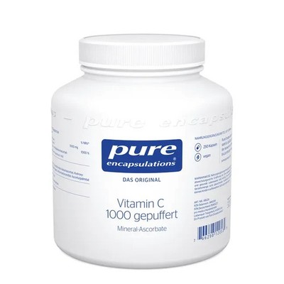 PURE ENCAPSULATIONS Vitamin C 1000 gepuffert, 250 Stück, PZN 06465237
