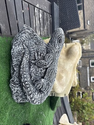 Latex und Fiberglas Form einer großen Eidechse / Leguan Garten Ornament Dekoration