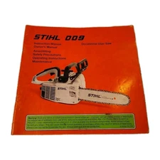 Genuine STIHL OO9 009 Instructions Manual Owners 1994 