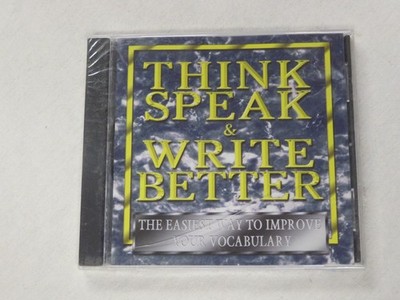 Think Speak & Write Better (PC CD-ROM, WordSmart) NEW