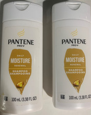 Pantene Pro-V Daily Moisture Renewal Shampoo, 3.38 fl oz. Lot of 2