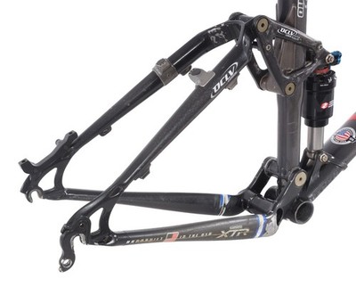 Trek Top Fuel Team Issue 110 OCLV Carbon Mtn Bike Frameset 26