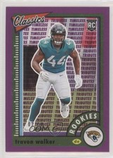 2022 Panini Classics Rookies Timeless Tributes Purple 2/50 Travon Walker 0m0g