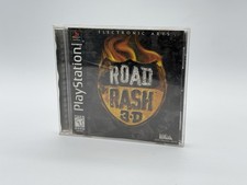 Road Rash 3D PS1 PlayStation 1 CIB Complete Tested Working Racing Game