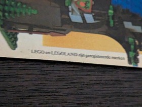 Vintage (1988) LEGOLAND CASTLE Poster - FORESTMEN Comic Strip - VERY RARE!