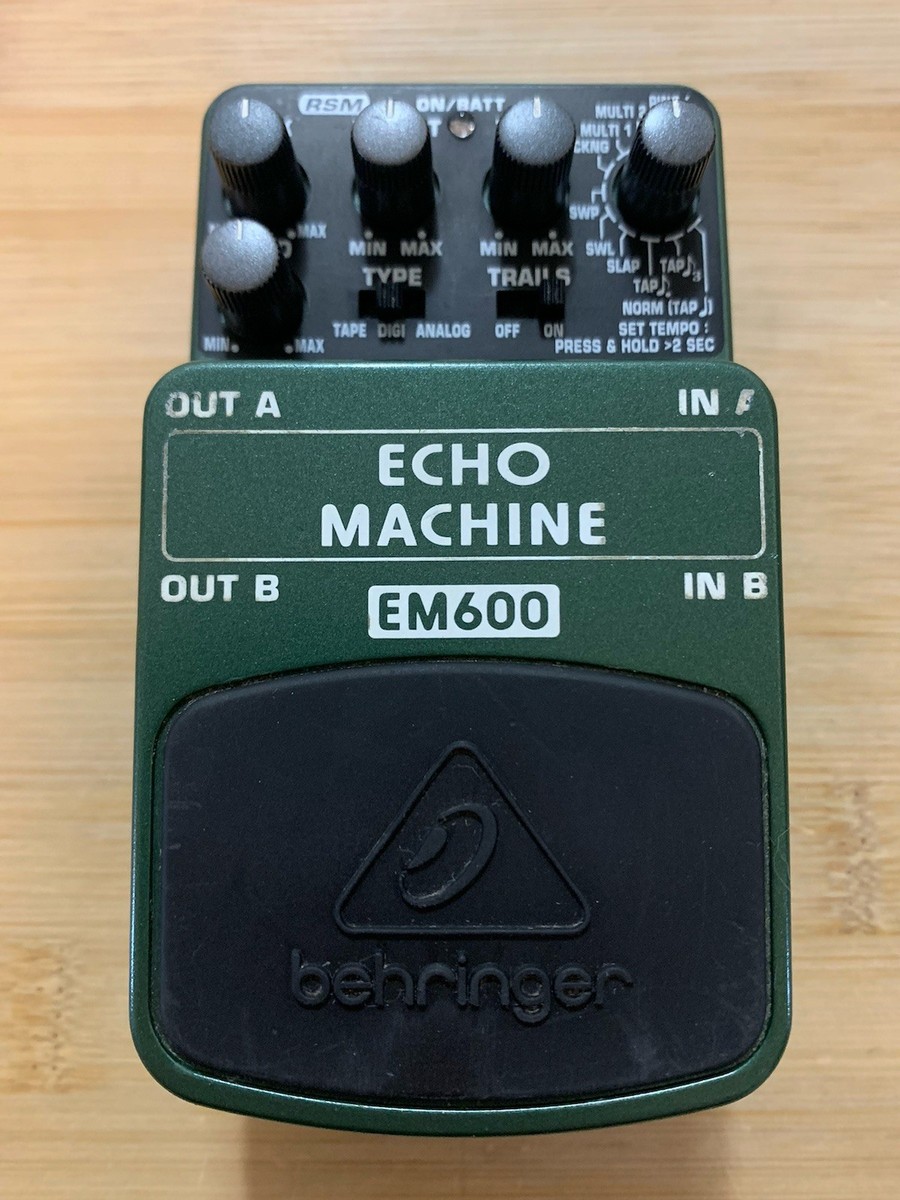 ギター BEHRINGER EM600 ECHO MACHINE Behringer Echo Machine EM600 Echo Guitar Effect Pedal for