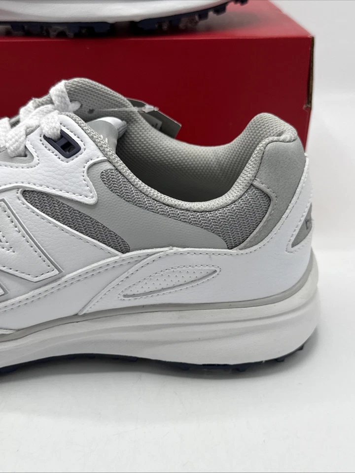 Zapatos de golf New Balance Heritage para hombre talla 10,5 blancos grises picos Foto 2 de 4