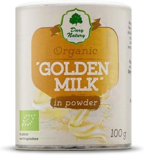 Organic Golden Milk in Powder DARY NATURY Mix 100 g turmeric ginger cinnamon nu