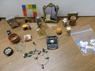 Miniature casa delle bambole Lotto di 20