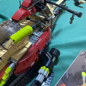 LEGO Dino Attack T-1 Typhoon vs. T-Rex 7477 In 2005 Used Retired Comp W/Manual