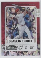 2021 Panini Contenders Season Ticket Cracked Ice 22/23 JT Realmuto #7 e6p