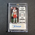 Trent McDuffie -- 2022 Contenders Optic -- Base Rookie Ticket Auto