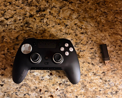 SCUF Envision PC Controller w/ USB Dongle, Programmable Buttons, Black/Gray