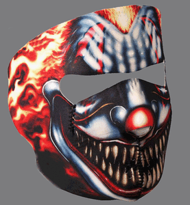 Skull Clown Face Mask