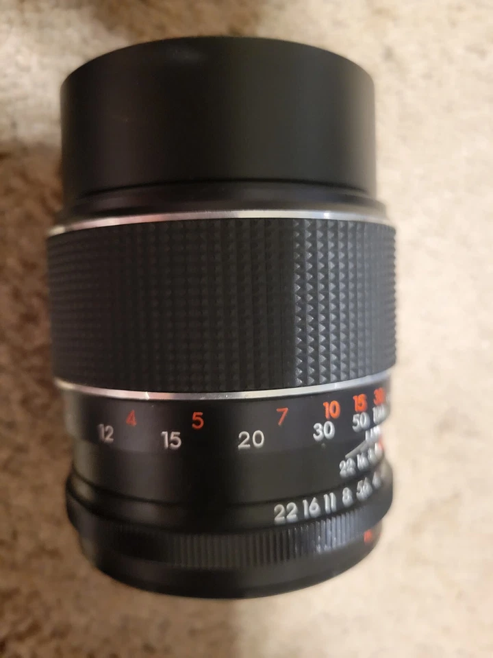 Lente Telesar Auto 135 mm 1:2,8 vintage n.º 234473 con estuche Foto 3 de 4