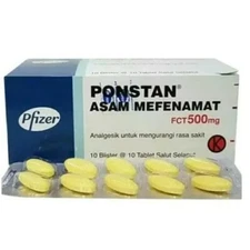 PONSTAN 500mg • Pain Reliever - 10 Caplets 