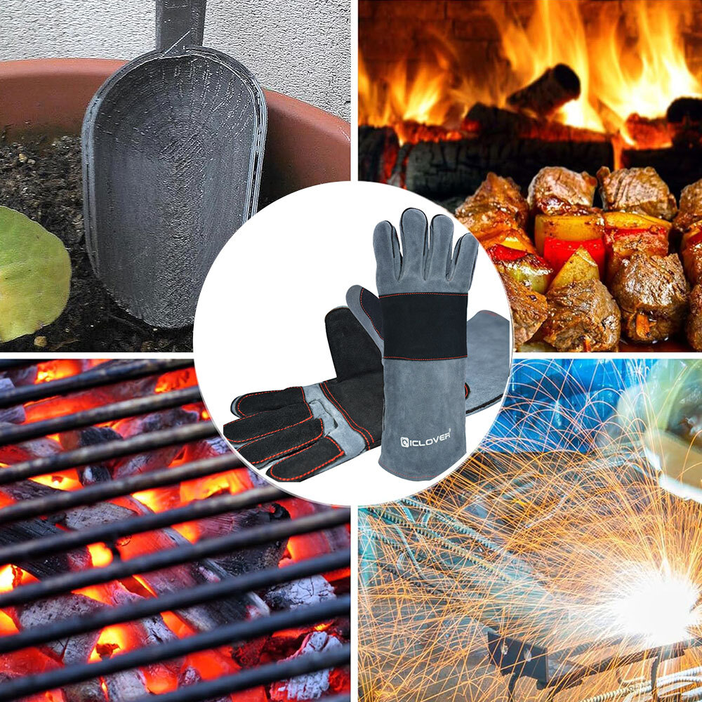 Training Anti-Bite Gloves Animal Handling Chew Protective Mitts Dog Cat Parrot