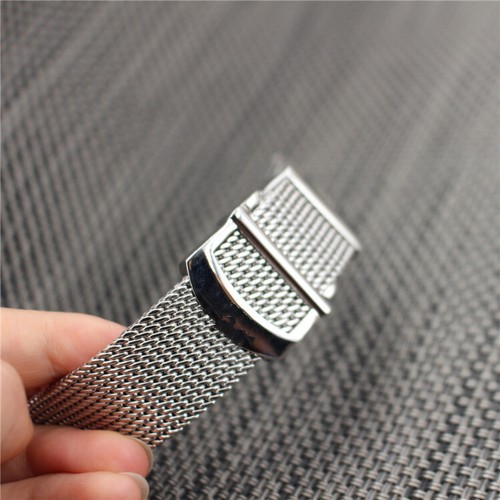 High-grade Milanese Woven Stainless Steel Mesh Watch Band Strap 20 22mm Fit IWC - Picture 4 of 19