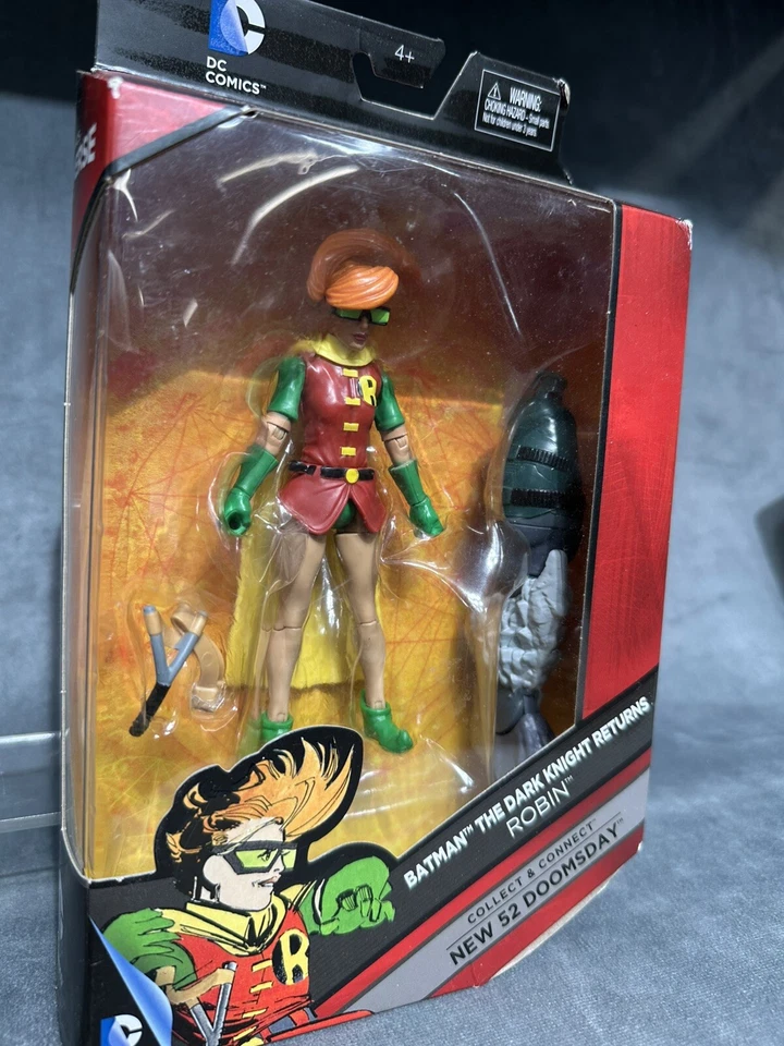 Nuevo en caja Mattel DC Multiverse Batman Dark Knight Returns Robin nuevo 52 Doomsday 2016 Foto 2 de 4