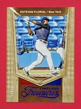 2021 Timeless Treasures Estevan Florial RC 32/50 Blue #1 New York Yankees
