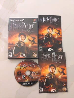 Harry Potter and the Goblet of Fire (Sony PlayStation 2 PS2) Complete CIB TESTED