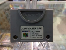 Official Nintendo 64 N64 Controller Pak/Memory Card Used