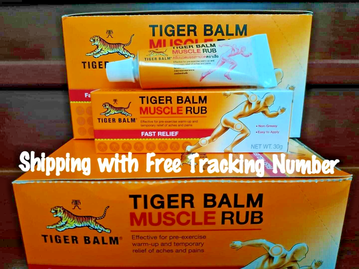 30g Tiger Balm Muscle Rub Analgesic Cream Fast Relief for 30g Tiger Balm Muscle Rub Analgesic Cream Fast Relief for
