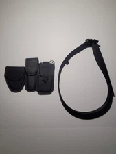 5.11 Tactical Operator Belt Black Size 2XL w/3 Pouches 