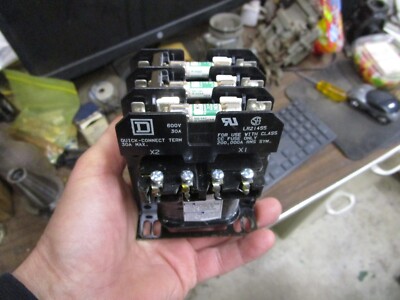Good Used Square D 9070TF100D1 Control Transformer With FNQ-R Fuses CHEAP