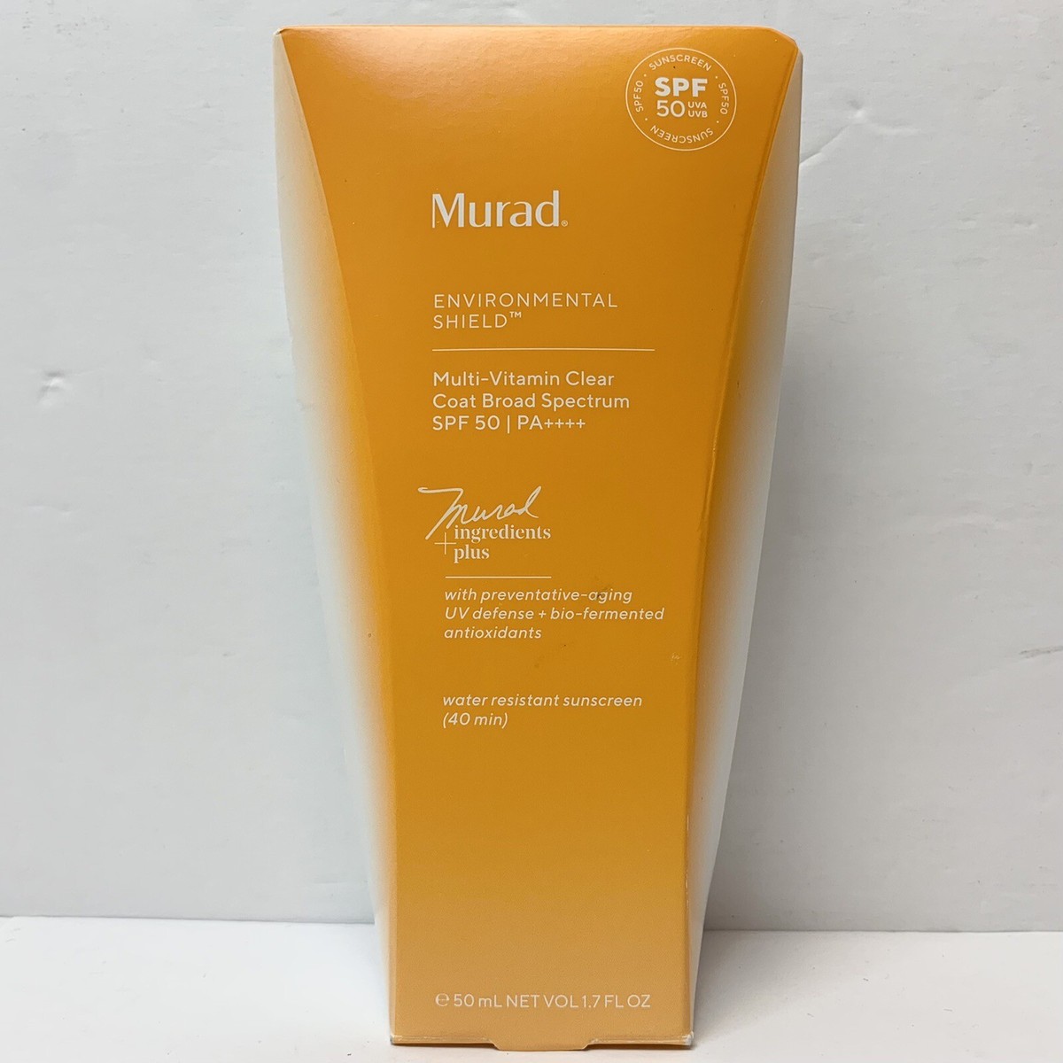 Murad Multi-Vitamin Clear Coat Sunscreen SPF 50 - Antioxidant-Rich