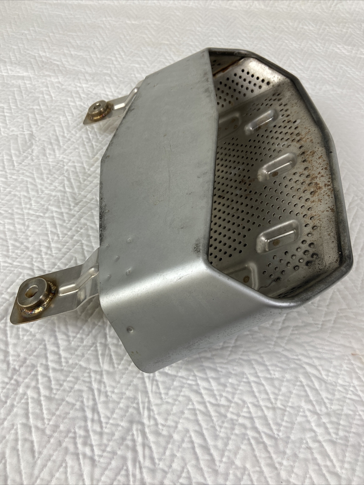 LAMBORGHINI AVENTADOR 470253697C EXHAUST OUTLET MUFFLER TIP OEM