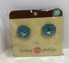 Lindsay Phillips KAT Interchangeable Snaps Fish Turquoise Collectors Edition *1A