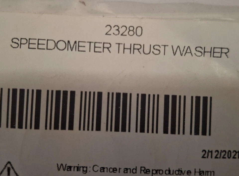 Arandela de empuje velocímetro velocímetro Ford 1928-48 23280 Foto 3 de 3