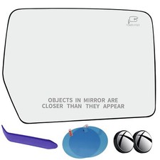 Passenger Side Mirror Glass for Ford F150 2009-2014, Heated