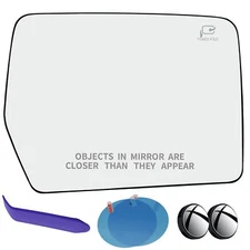 Passenger Side Mirror Glass for Ford F150 2009-2014, Heated