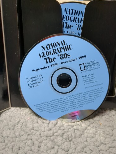 National Geographic: The 80's 3 CD-ROM Windows 98/95/3.1 & Macintosh - Picture 8 of 8