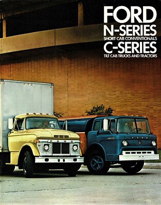 1969 Ford N & C Series Trucks Short Cab Tilt Cab Tractors Dealer